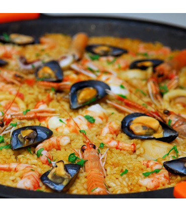 Arroz de cigalitas para 2 personas