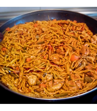 Fideua de Pollo para 2 personas